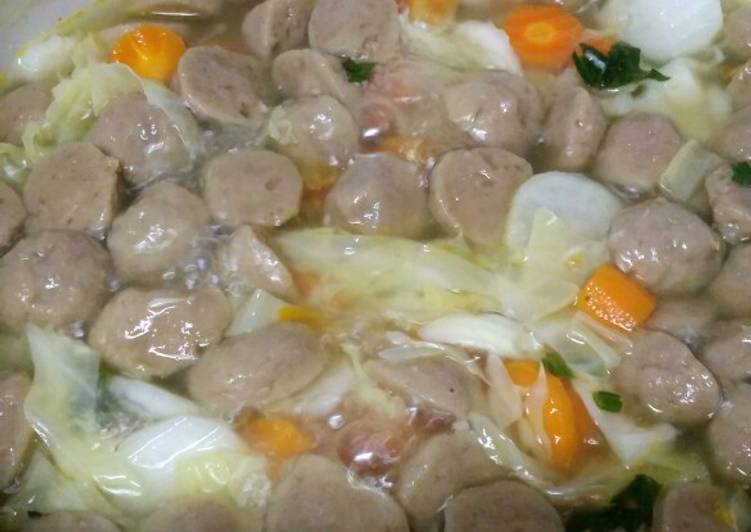 Bumbu SOP baso sayur pake bumbu racik | Resep Membuat SOP baso sayur pake bumbu racik Yang Sempurna