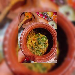 A picture of Chicken keema in handi.