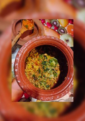 A picture of Chicken keema in handi.