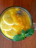 Turmeric mango smoothie