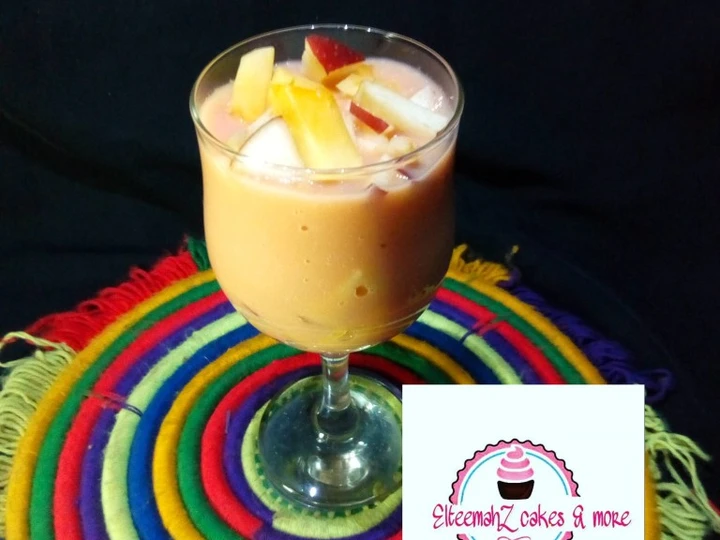 Simple Way Prepare Recipe Mango and apple smoothie that is So Delicious, Addictive}