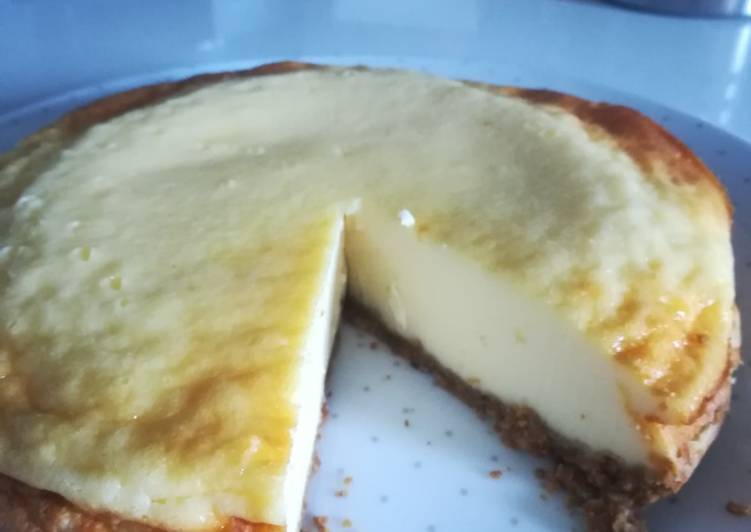Tarta de yogur griego