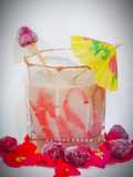 Chikkoo Strawberry Milkshake