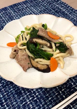 日式炒烏龍 的食譜成品照片