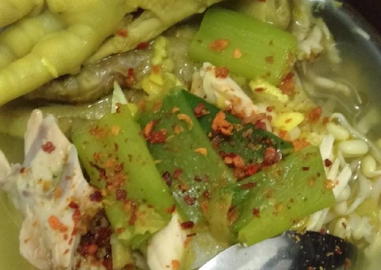 Resep Soto Ayam + ceker Anti Gagal