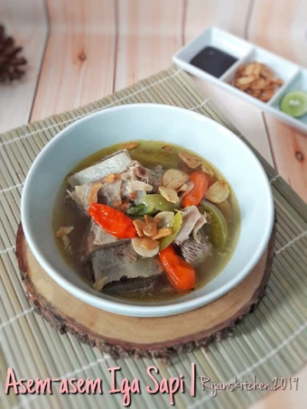 Langkah Mudah untuk Menyiapkan Resep #GA5 Asem - Asem Iga Sapi Anti Ribet, Mantap Sekali