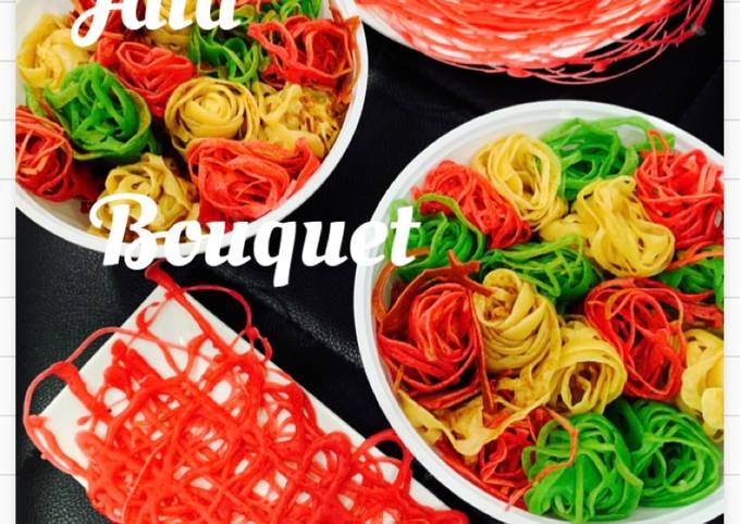 Resipi Roti Jala Bouquet oleh Zahrah Buang - Cookpad