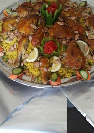 صورة لوصفة كبسه الدجاج