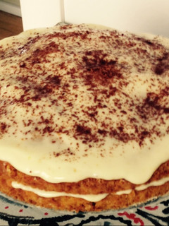 Una foto de Carrot cake