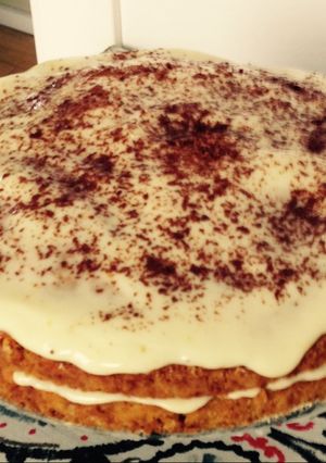 Una foto de Carrot cake