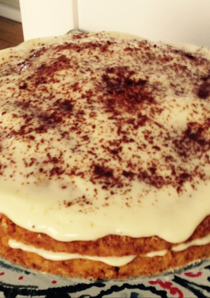 Una foto de Carrot cake 