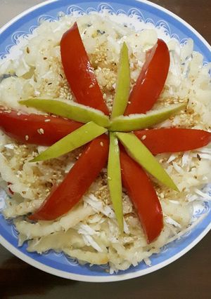 Hình của món Nộm củ đậu (Nộm bạch tuyết).