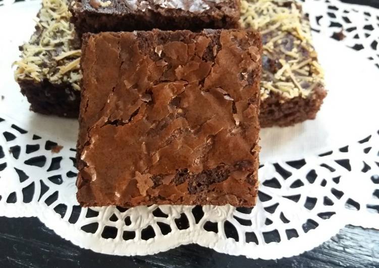 Resep: Brownies panggang simpel ekonomis untuk jualan