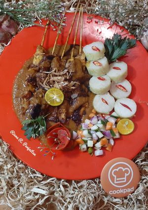 Foto resep Sate Ayam Indonesia (sate kacang)