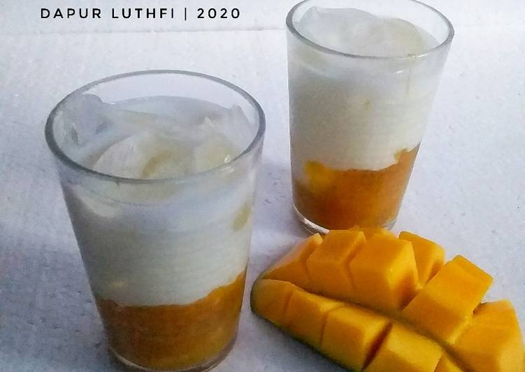 Korean Fresh Mango Milk