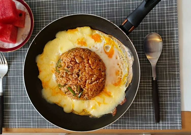 Arroz wok con Kimchi