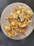 Migas con huevo