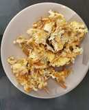 Migas con huevo