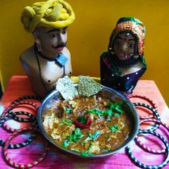 A picture of Papad_Sabzi.