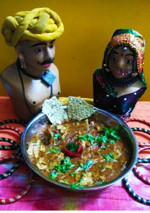 A picture of Papad_Sabzi.
