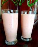 Batido de mango y frutilla