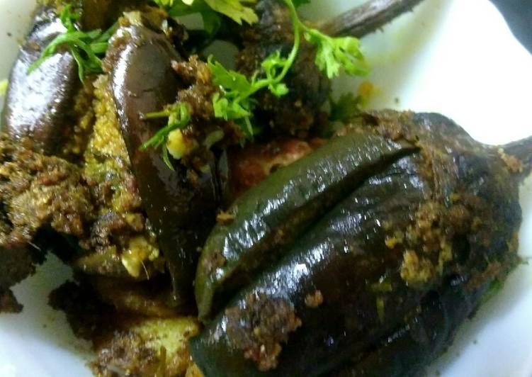 Step-by-Step Guide to Make Quick Stuffed Baby Brinjals sabzi