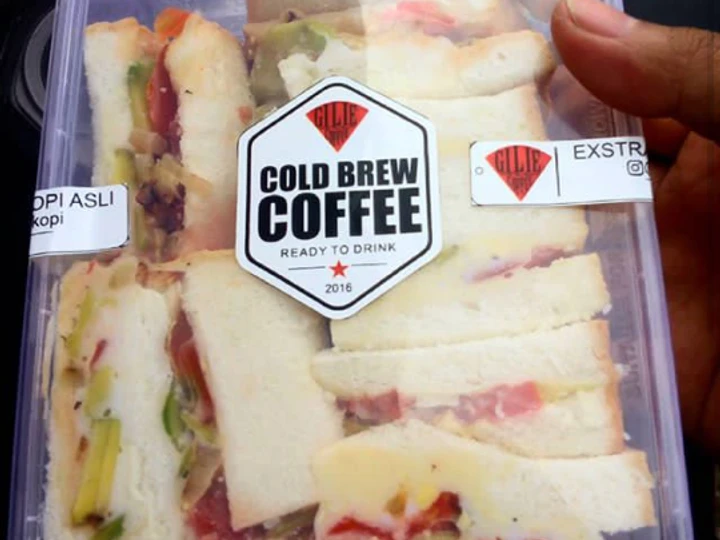 Cara Mudah Membuat Resep Sandwich telur mayo yang Uenak Anti Ribet, Mantap Sekali