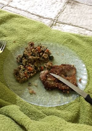 Una foto de Verduras salteadas