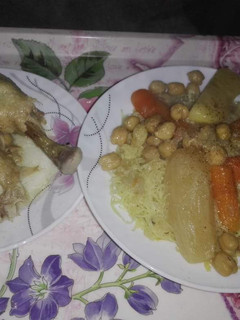 صورة لوصفة الرشتة بالدجاج