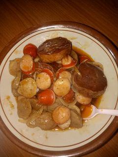 Foto resep Sosis baso saus lada hitam