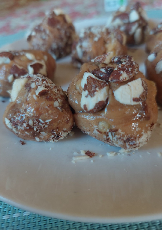 Una foto de Trufas proteicas