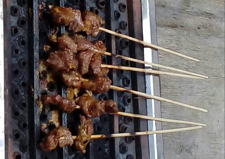 Steps to Make Perfect Indonesian Meat BBQ w/ Peanut Sauce/Sate/Satay