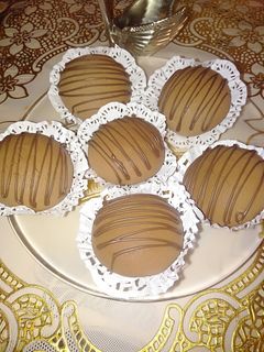 صورة لوصفة 🍪🍫 حلوى بشوكولاطة الطلي 🍫🍪