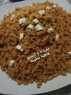 صورة لوصفة معكرونة على السريع
