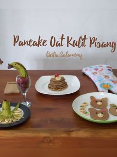 Foto resep Pancake Oat Kulit Pisang