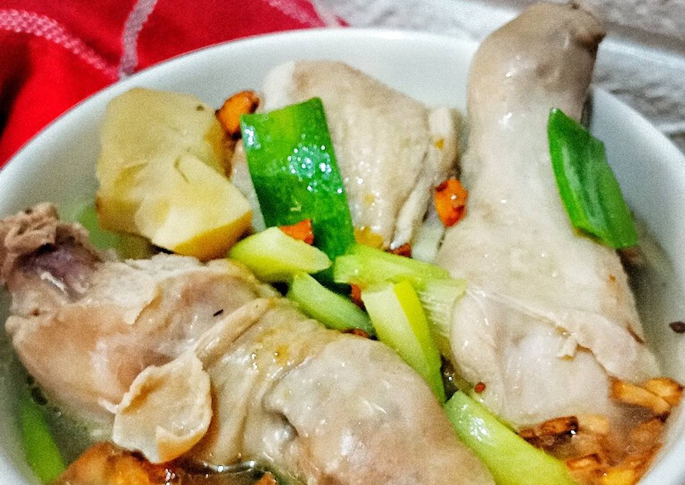 Ayam rebus jahe