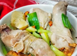 Foto resep Ayam rebus jahe