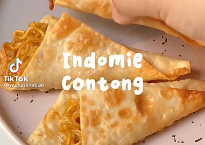 Resep Indomie contong Resep Indomie contong
