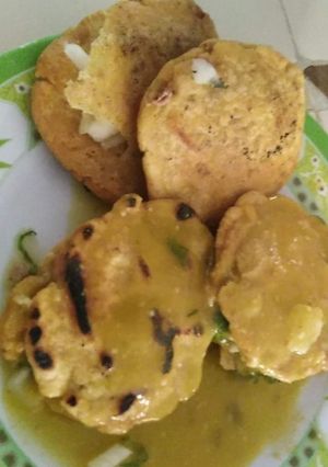 Una foto de Relleno para gorditas de chicharrón
