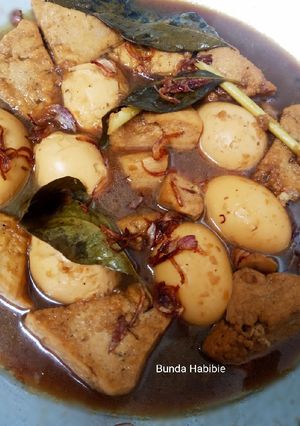 Foto resep Semur Tahu Telur