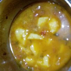Aloo tamatar ki sabji A picture of Aloo tamatar ki sabji.
