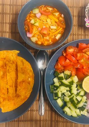 A picture of Chorafali With Chatpata Beans Chats😋Special Snacks Treats 😋.