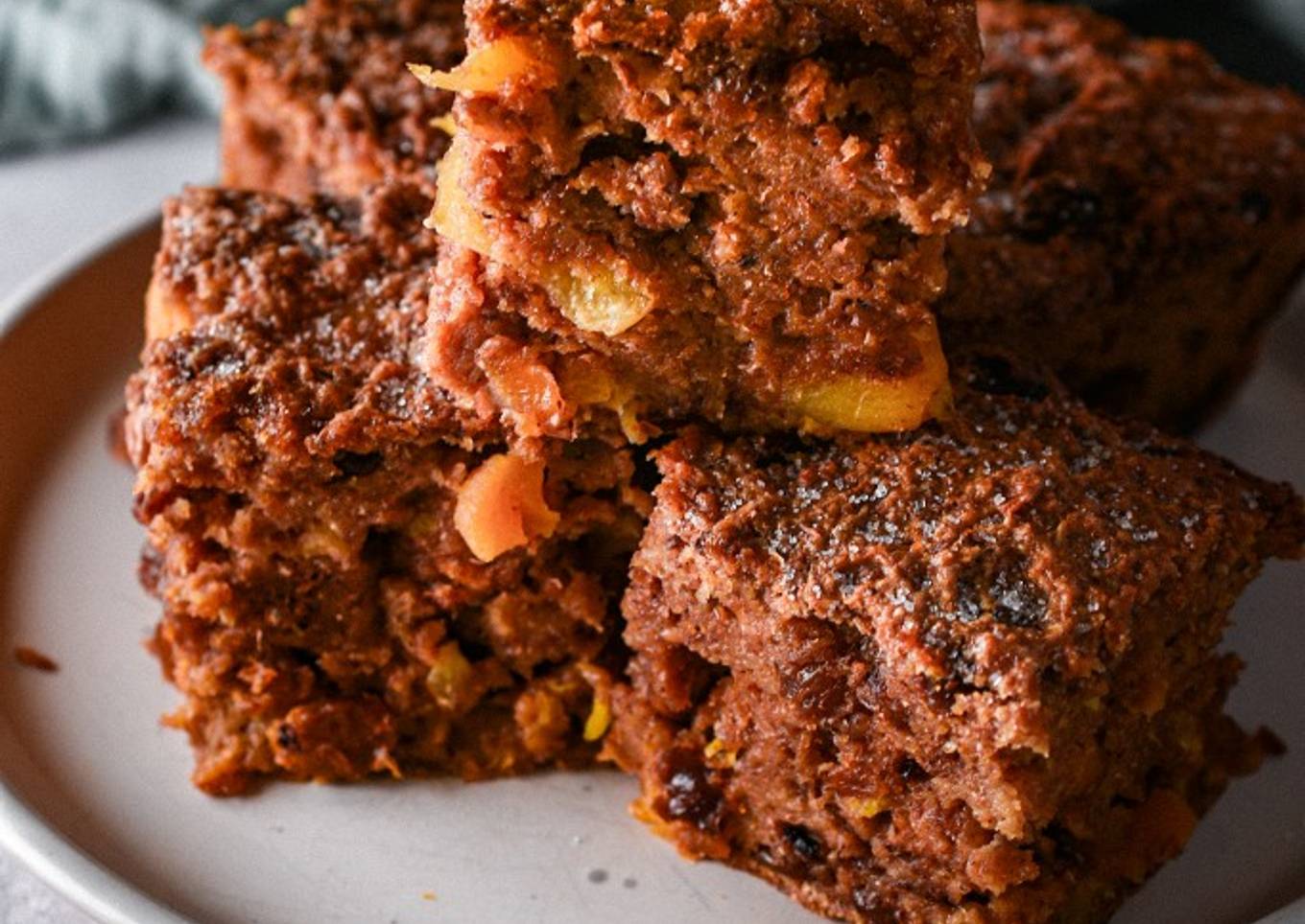 Traditional Bread Pudding With Sultanas & Apricots