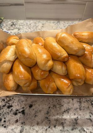 A picture of Soft & Fluffy Milk Bread Sausage Rolls.