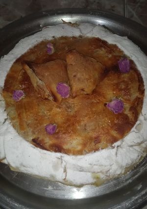 صورة لوصفة بسطيله بالدجاج
