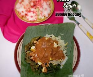 Fresh, Memasak Pecel Sayur Bumbu Kacang Mantul Banget