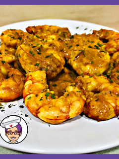 Una foto de Rape en salsa de Marisco