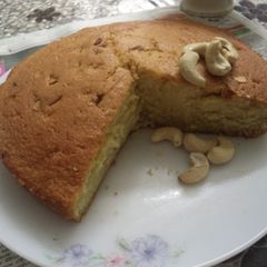 Vanilla nutty cake A picture of Vanilla nutty cake.