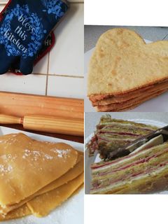 Una foto de Discos de hojarasca chilena para tortas