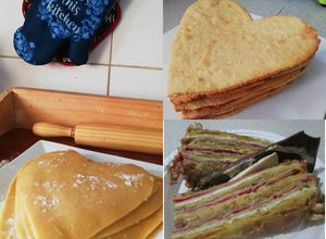 Una foto de Discos de hojarasca chilena para tortas